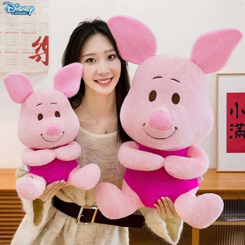 Peluche de porcelet Disney de 100CM, grande taille, dessin animé Kawaii, ornement, poupée douce et confortable, jouet pour enfants, cadeaux