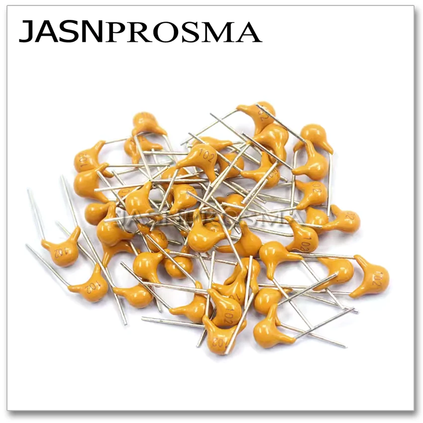 JASNPROSMA CT4 الملعب 5.08 مللي متر مكثف سيراميك متجانس 1000 قطعة 50V 4.7NF 5.6NF 6.8NF 8.2NF 10% K 20% M 472 562 682 822