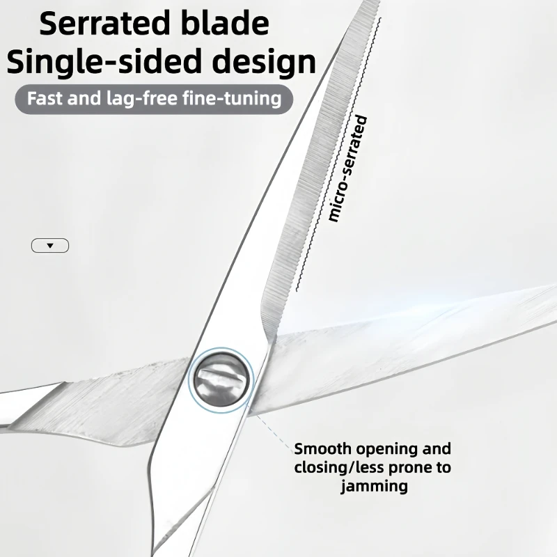 Stainless Steel Eyebrow Trimming Scissors Special Small Scissors for Men And Women Nose Hair Trimming Device Beauty Beard