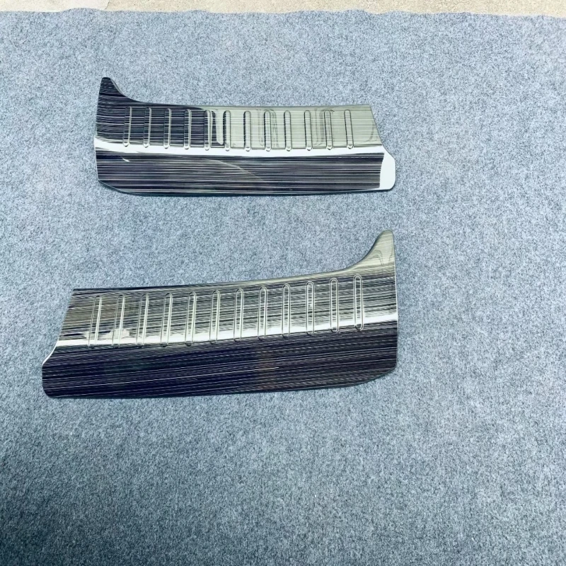 For Nissan Note E13 2020 2021 2022 stainless steel  Built-in  Rear Bumper Protector Sill Trunk Tread Plate Trim Car  Accessories