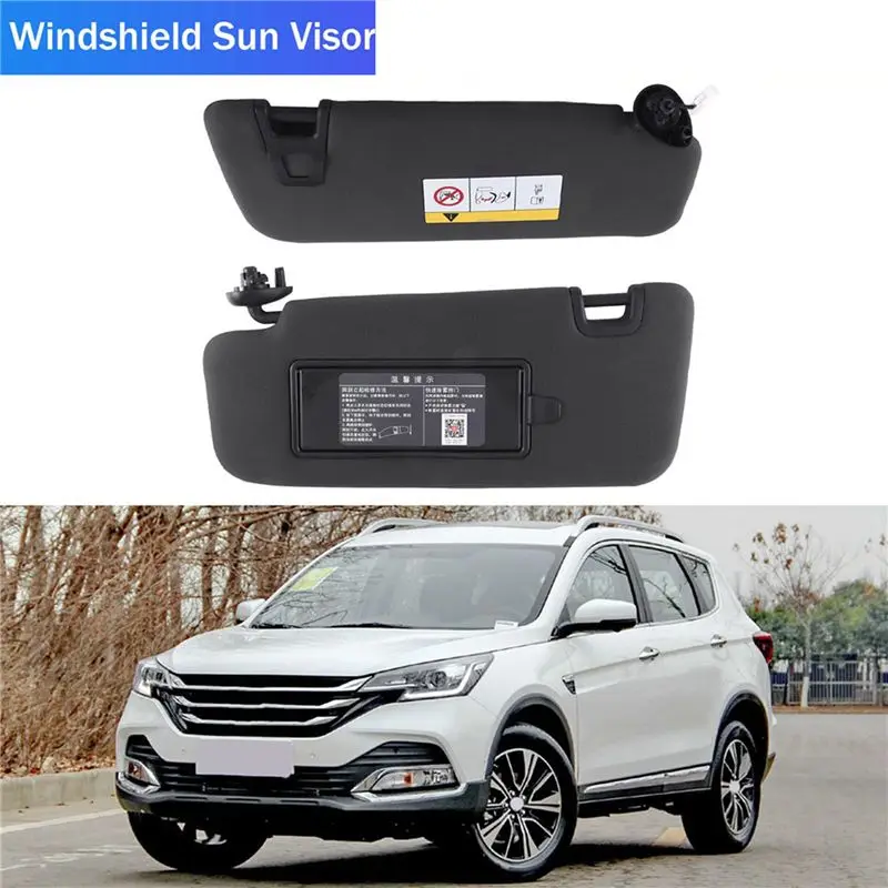 Leading-6162011HA 612020HU Car Left & Right Side Sun Visor With Mirror Windshield Sun Visor For Dongfeng Fengshen AX7