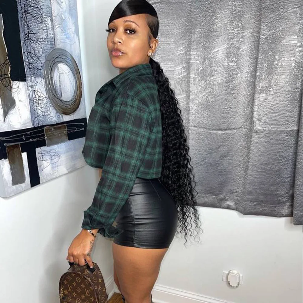 Nowa damska bluza oversize 824DF, długa, luźna odzież wierzchnia, odsłaniająca pępek, z mieszanki bawełny, idealna na wiosnę.