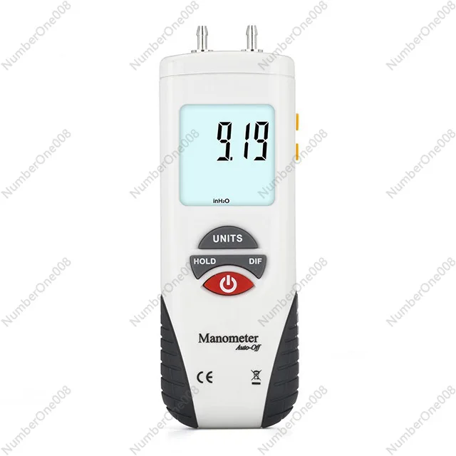 

HT-1890 Handheld Digital Differential Gage Barometer Differential Pressure Meter Pressure Meter