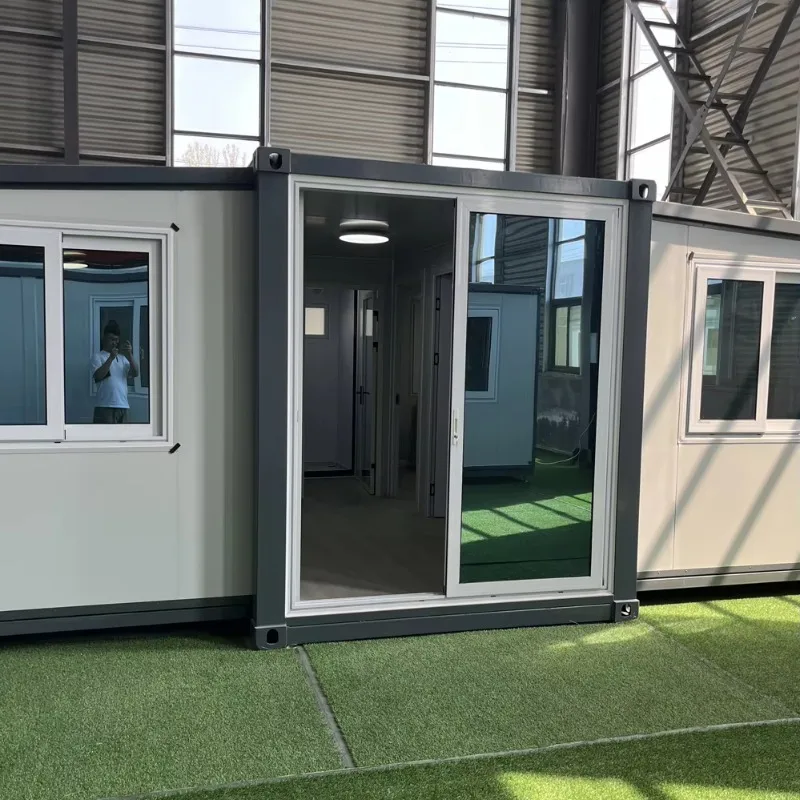 Factory Direct Supply Modular House Tiny Home Prefabricated 20Ft Prefab Steel 2 Bedroom Expandable Container House