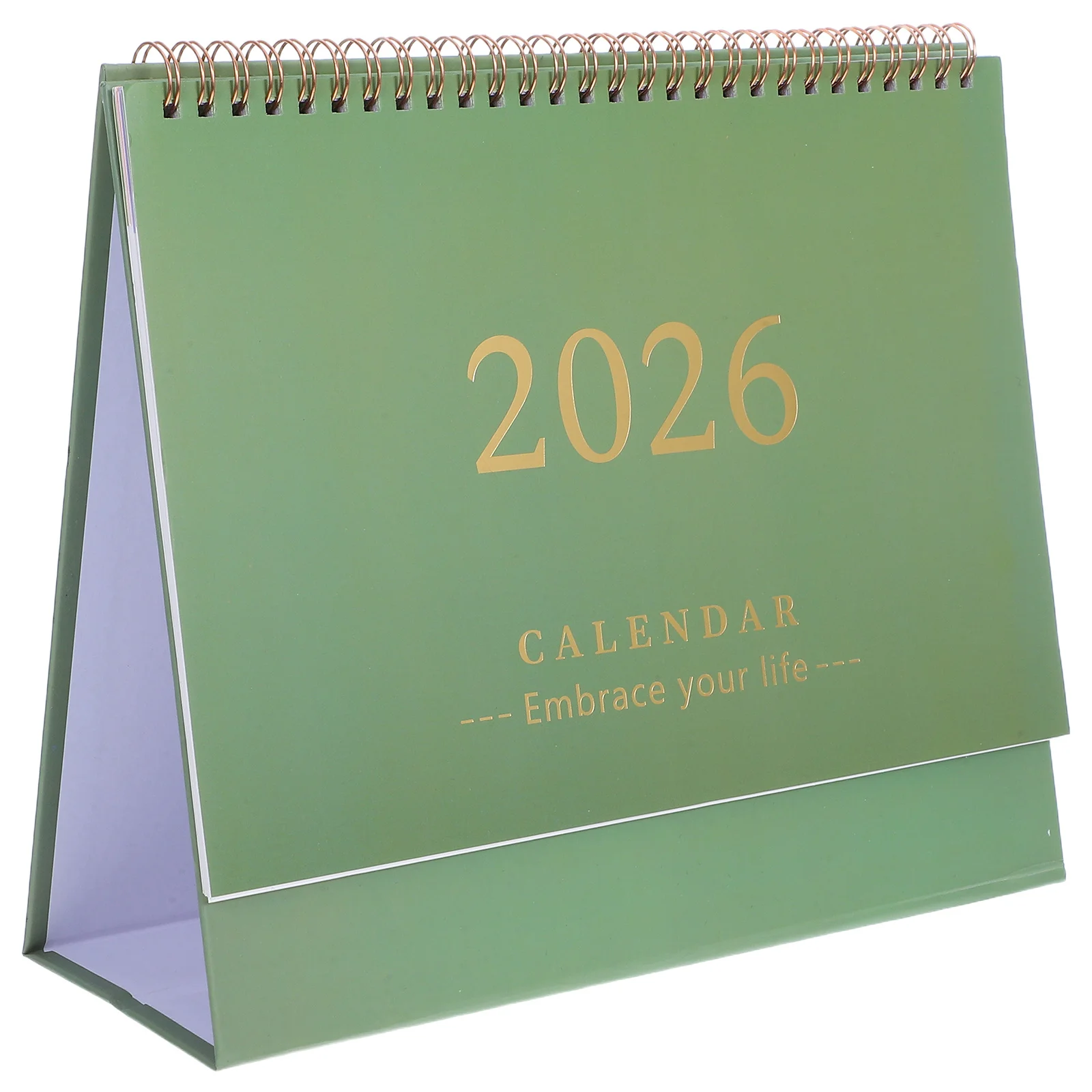 

2026 Standing Flip Desktop Calendar Small Monthly Planner Time Plan Organizer Elegant Home Decor Gift Idea Desk Calendar