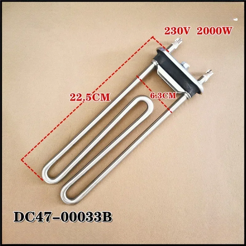 DC47-00033B heating tube for drum washing machine 230V 2000W