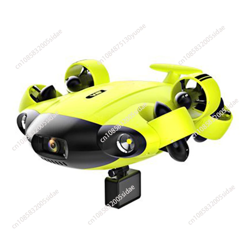 V6 Underwater Drone Us/eu Stock Fishing Drone Underwater 4K Camera Vr Control Underwater Flight Robot HDMI box shovel