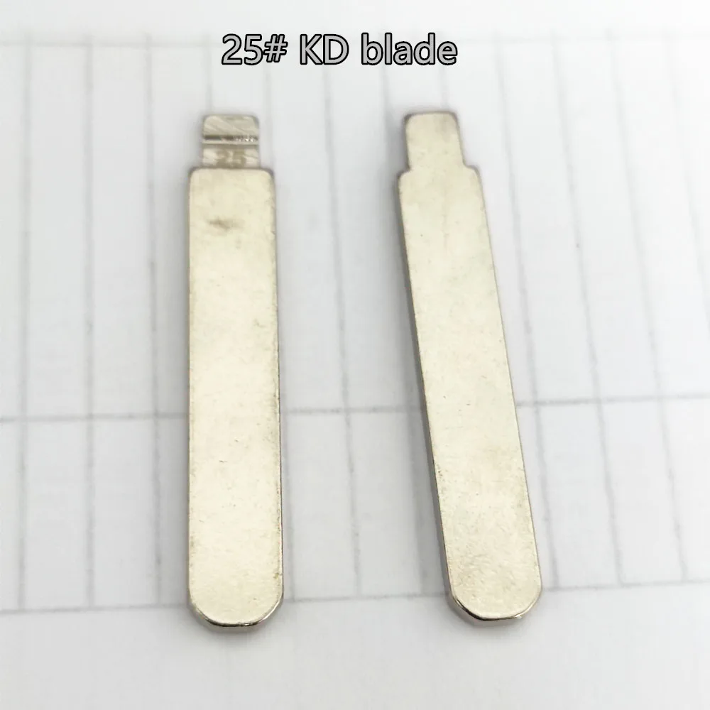10PCS/LOT HON66 Flip Blank Key Blade 25# HON66FH for Accord Fit City New Odyssey for KD Keydiy Xhorse Remotes