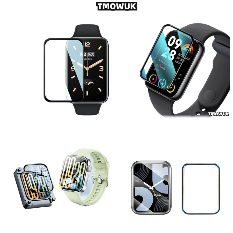

For Xiaomi Band 4 5 6 7 8 9 10 Pro, High-Definition PMMA Film, Vivid Color Display