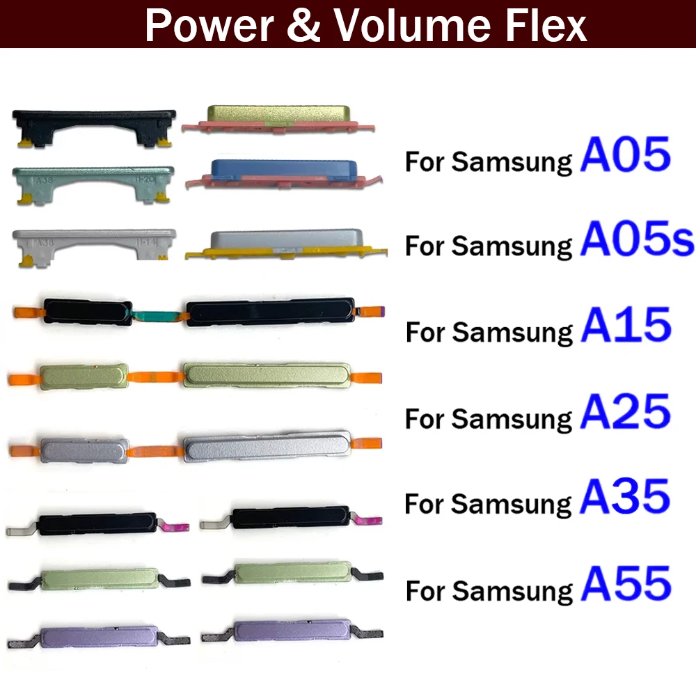 Новые-запасные-части-для-samsung-a05-a05s-a15-a25-a35-a55-4g-5g-боковые-кнопки-регулировки-громкости-кнопка-включения-выключения