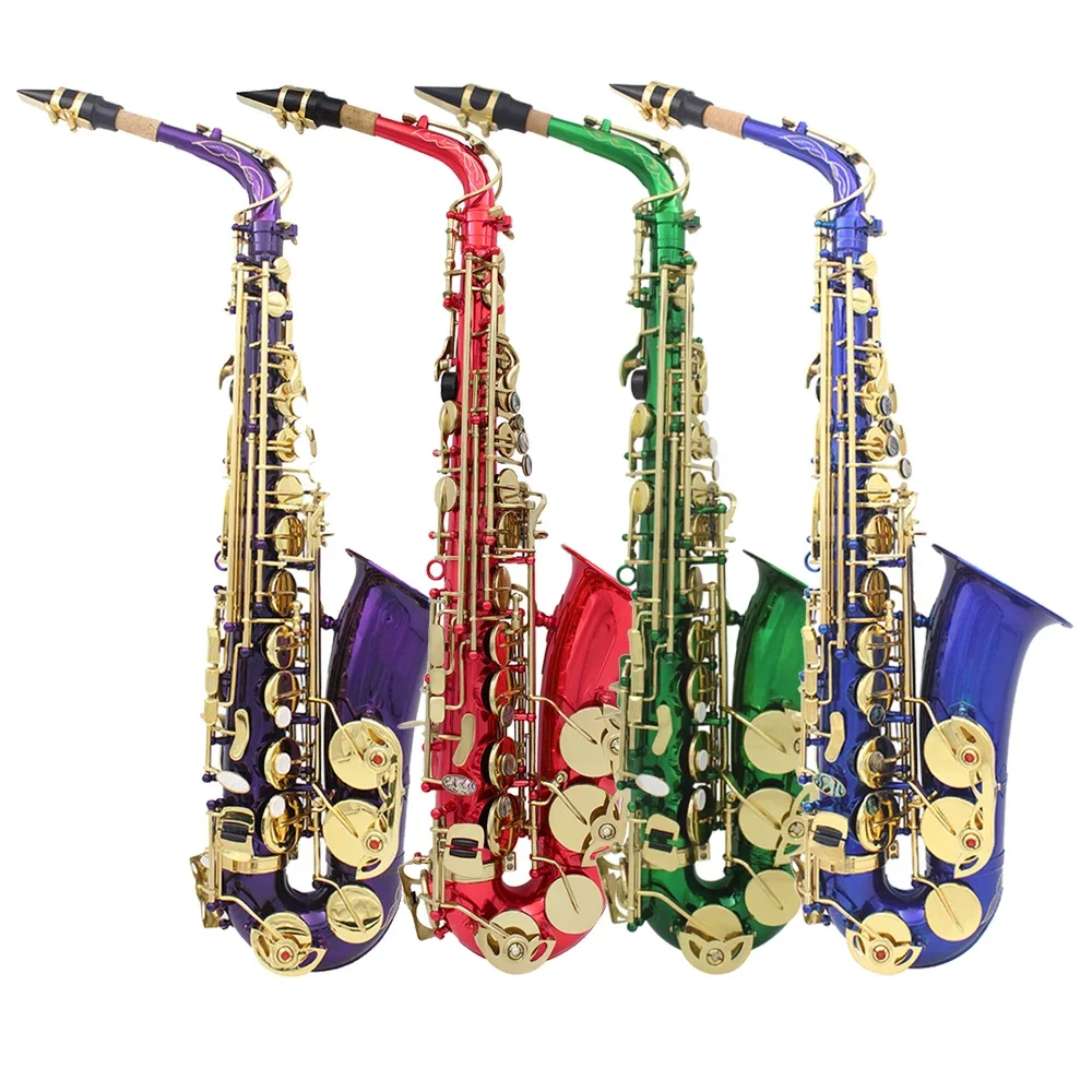 Factory Free OEM Cheap Professional Alto Sax Professionnel Alto Saxophone With Bags Neck Strap Pad