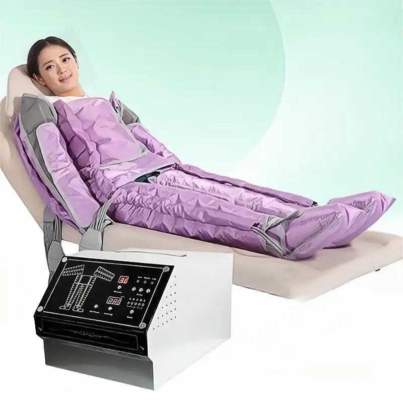 High quality Presoterapia Massage air pressure Device 48 Airbags Body Pressotherapy Lymphatic drainage machine