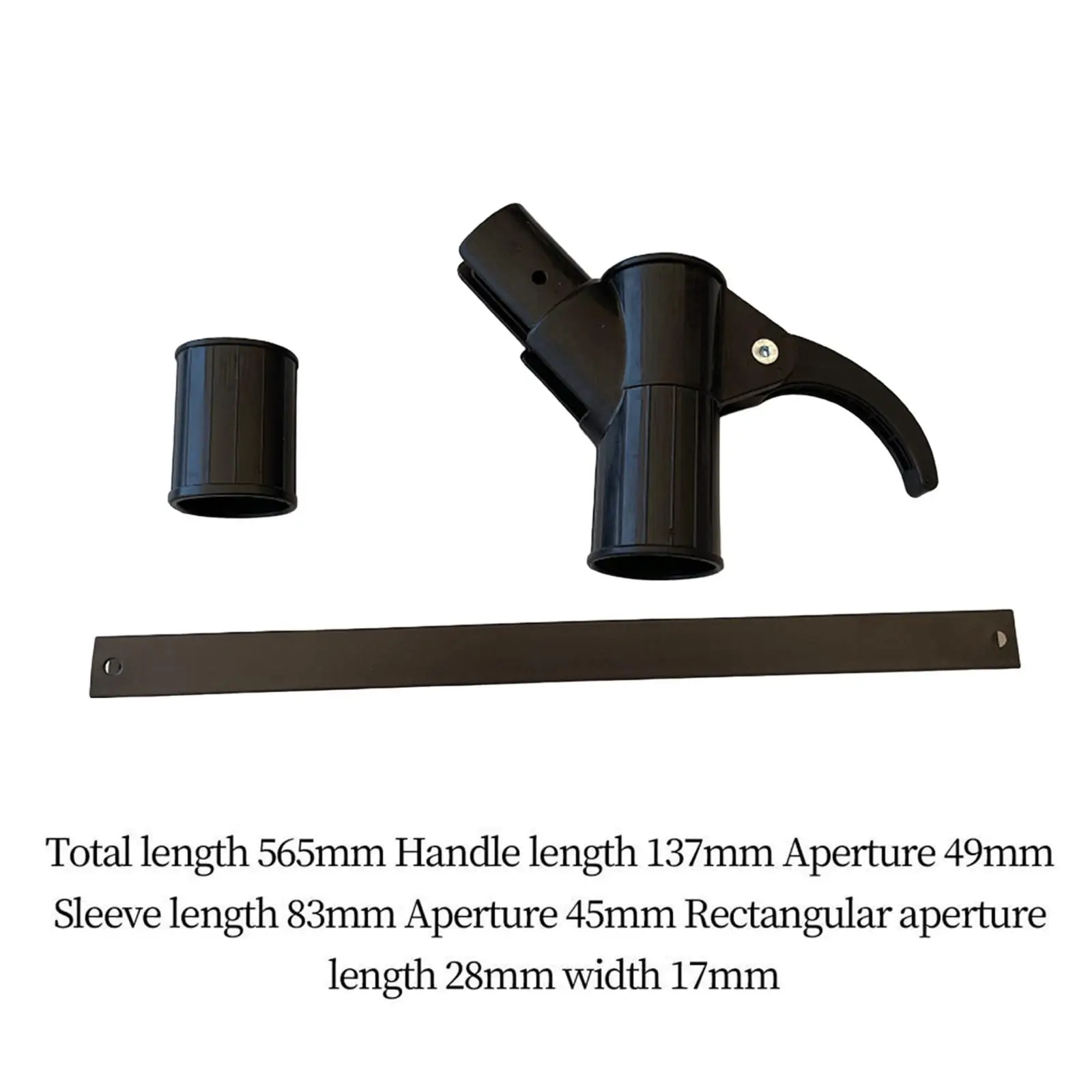 Patio Umbrella Lifting Fixed Handle Hanging Umbrella Bracket Patio Umbrella Holder for Beach Garden Balcony Courtyard Picnic