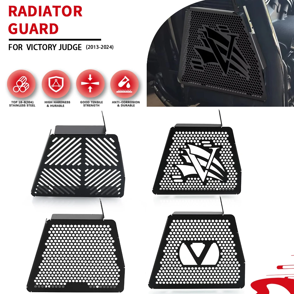 

Мотоциклы для Victory Judge 2013 2014 2015 2016 2017 2018 2019 2020 2021 2022 2023 2024 Защитная решетка масляного и водяного охладителя