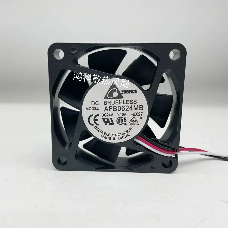 QM for Delta AFB0624MB 6cm Cooling Fan 6015 24V 0.10A for Yaskawa Variable Frequency Driver