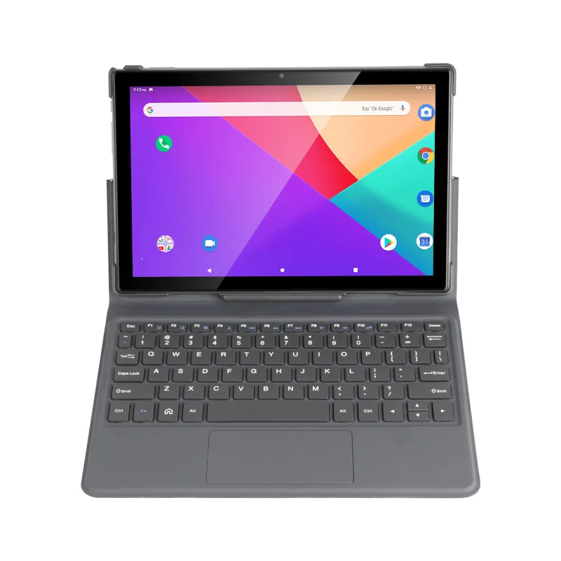 UNIWA-Tablet PC UTAB M1030L, Android 9,0, 4G, 10,1 pulgadas, 4GB, 64GB, 5.0MP/13.0MP, Dual SIM, llamada táctil, con teclado