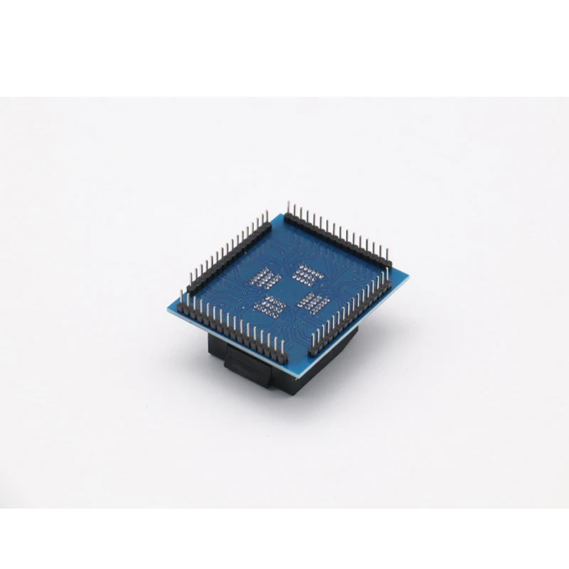 LQFP TQFP QFP64,Flap spring piece test seat,0.5mm spacing，STM32 Burning seat