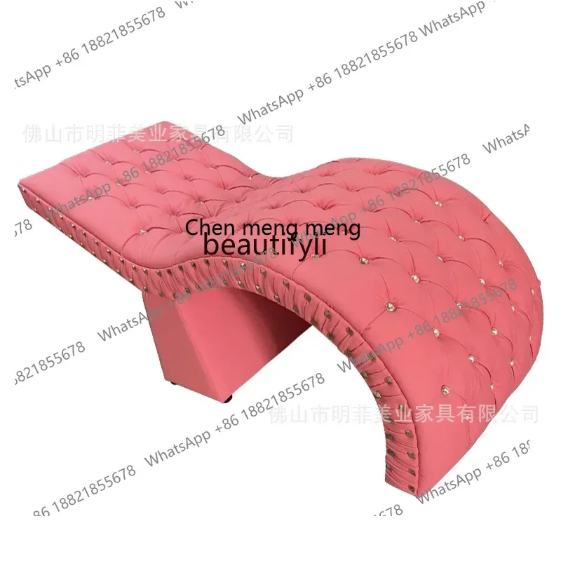 

new styleBeauty Salon Modern Facial Bed Body Massage Massage Couch Curve Eyelash Tattoo Embroidery Massage Bedss 1001