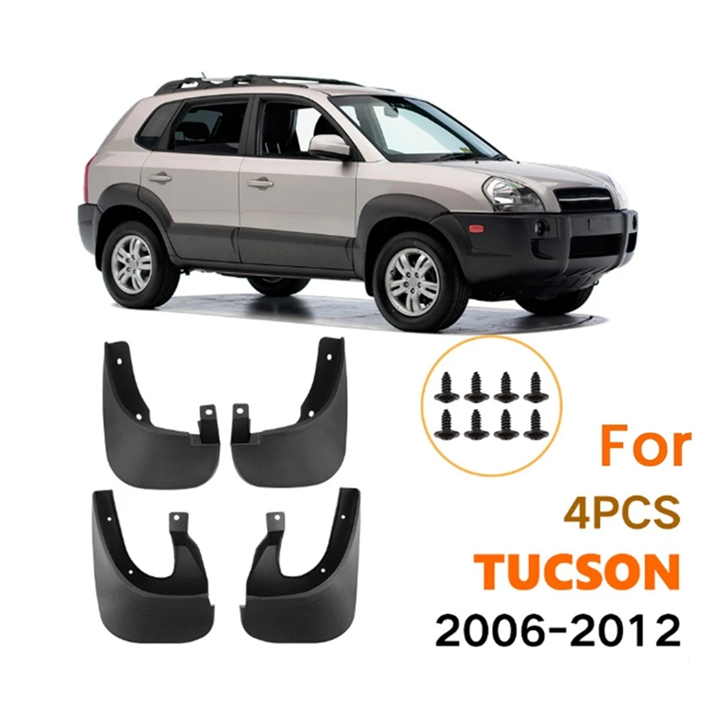 

Car Mud Flaps For Hyundai Tucson 2006-2012 Fender Mud Guard Flap Splash Flaps Accessories