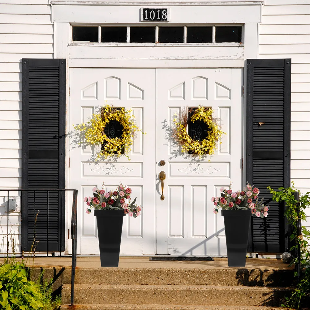 

1 Floral Arrangement Vase Large Flower Bucket Pot Suitable for Shopping Mall Garden Flower Waking Holder Plant Container