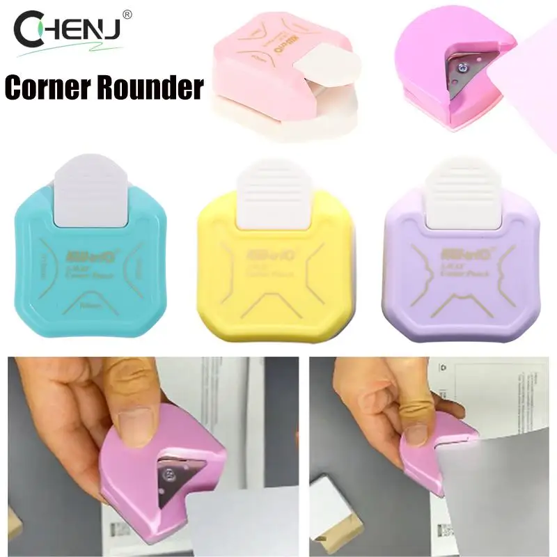 4/7/10mm Corner Rounder Mini Corner Trimmer Punch R4/R7/R10mm Round Corner DIY Paper Card Photo Planner Cutting Supplies