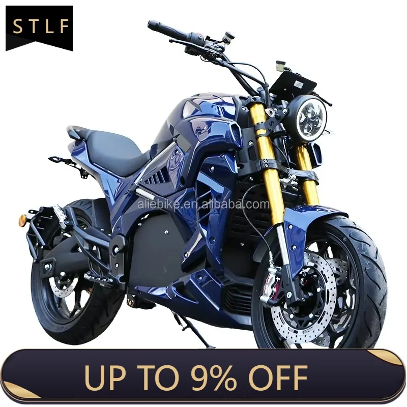 Zuimi 72V Devil Motor Electric Superbike, Wuxi Factory High-Speed Off-Road Motorcycle with Hydraulic Brakes for Adults