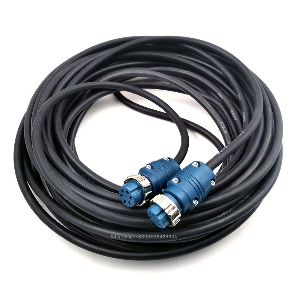 MAG Welding Wire Feeder Control Cable Aviation Connector 2 Pins 6 Pins 9 Pins Plug Socket CO2 Gas Shielded Welding Accessories