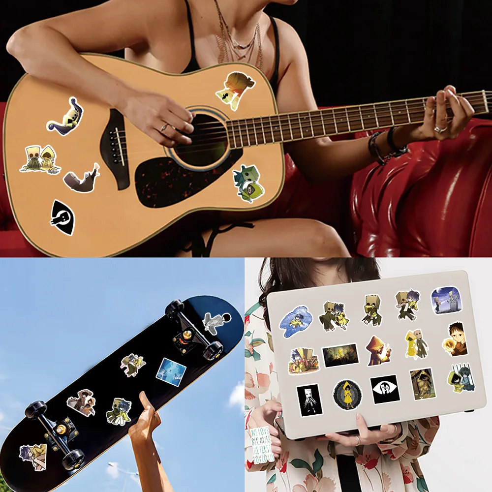 60 قطعة أنيمي الكوابيس الصغيرة ملصقات أحادية العمل ملصقات صناعة يدوية سكرابوكينغ الهاتف الأمتعة سكيت الشارات مقاوم للماء