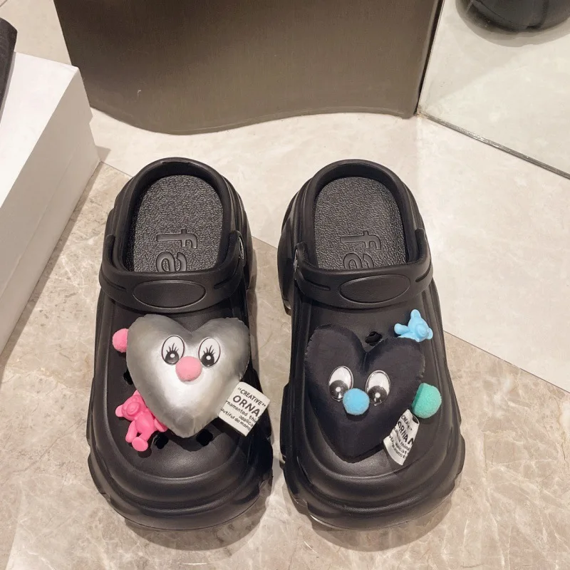 Cute Fashion Women Summer Hollow Out Slip On Shoes Breathable Lightweight Casual Solid Color