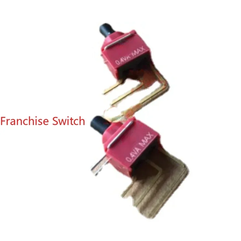 10PCS Push-button Switch Miniature 3/5 Foot Bent 0.4VA MAX Gold-plated