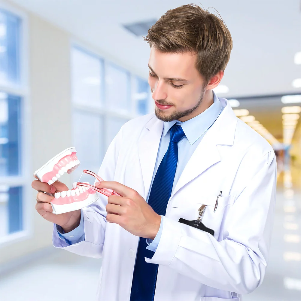 

3Pcs Floss Holder Reusable Portable Floss Picks Dispenser for Back Teeth Molars Plaque Removal Toothpick Dispenser