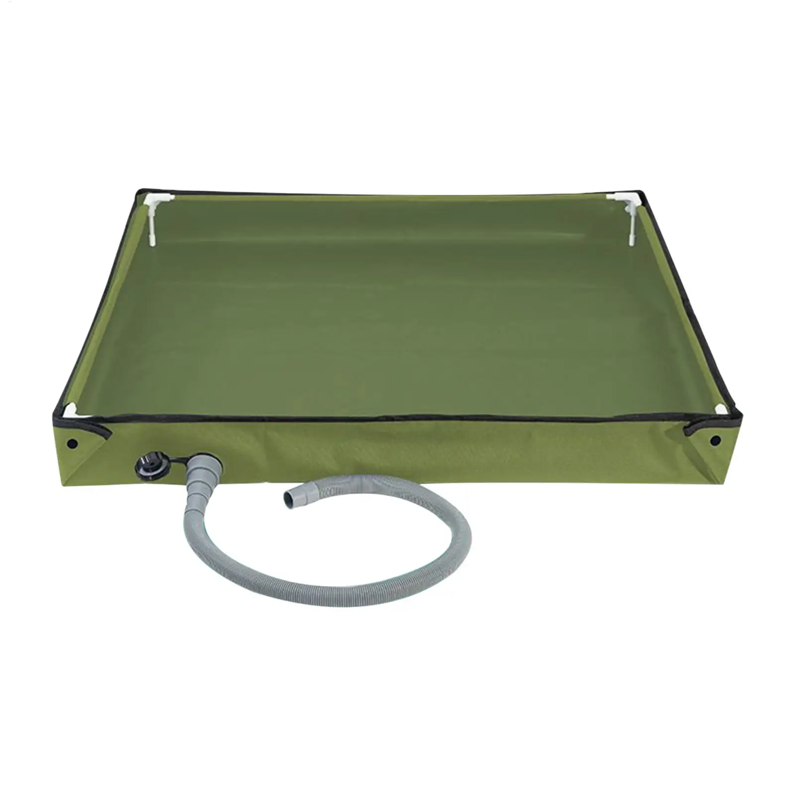 

Уличная сковорода для душа, внутренняя и наружная душевая база, портативное многофункциональное складное ведро для воды для путешествий, пляжная палатка для ванной комнаты