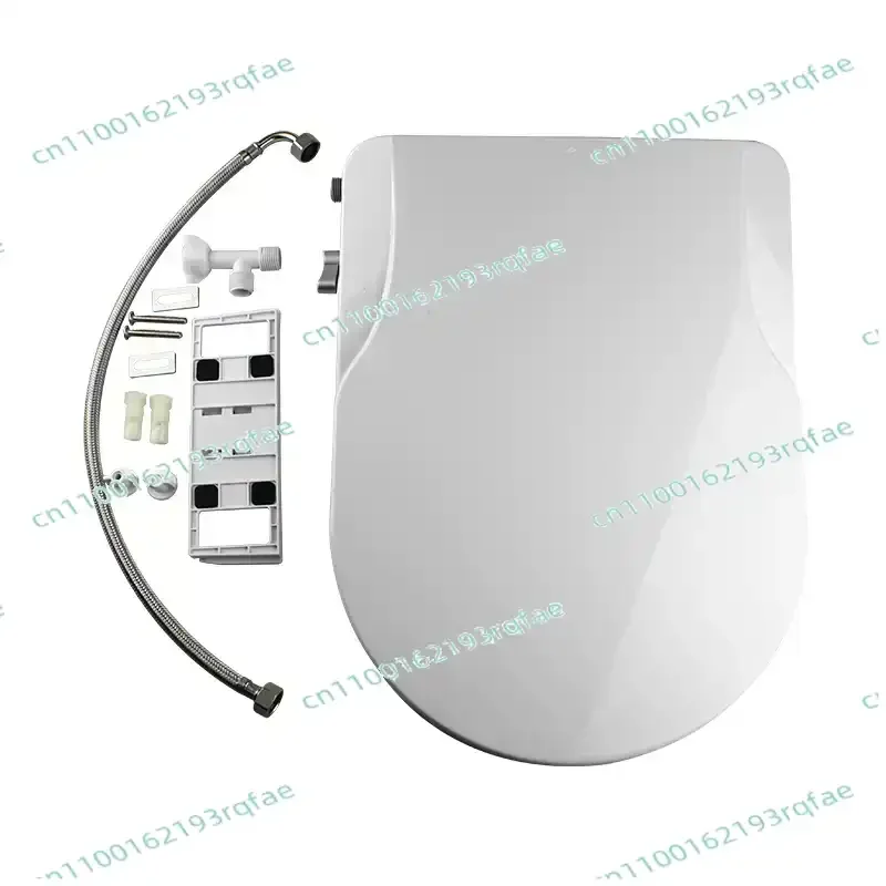 غطاء مرحاض ذكي منظف مع قطرة بطيء، غطاء مرحاض منزلي لغسل المؤخرة #5