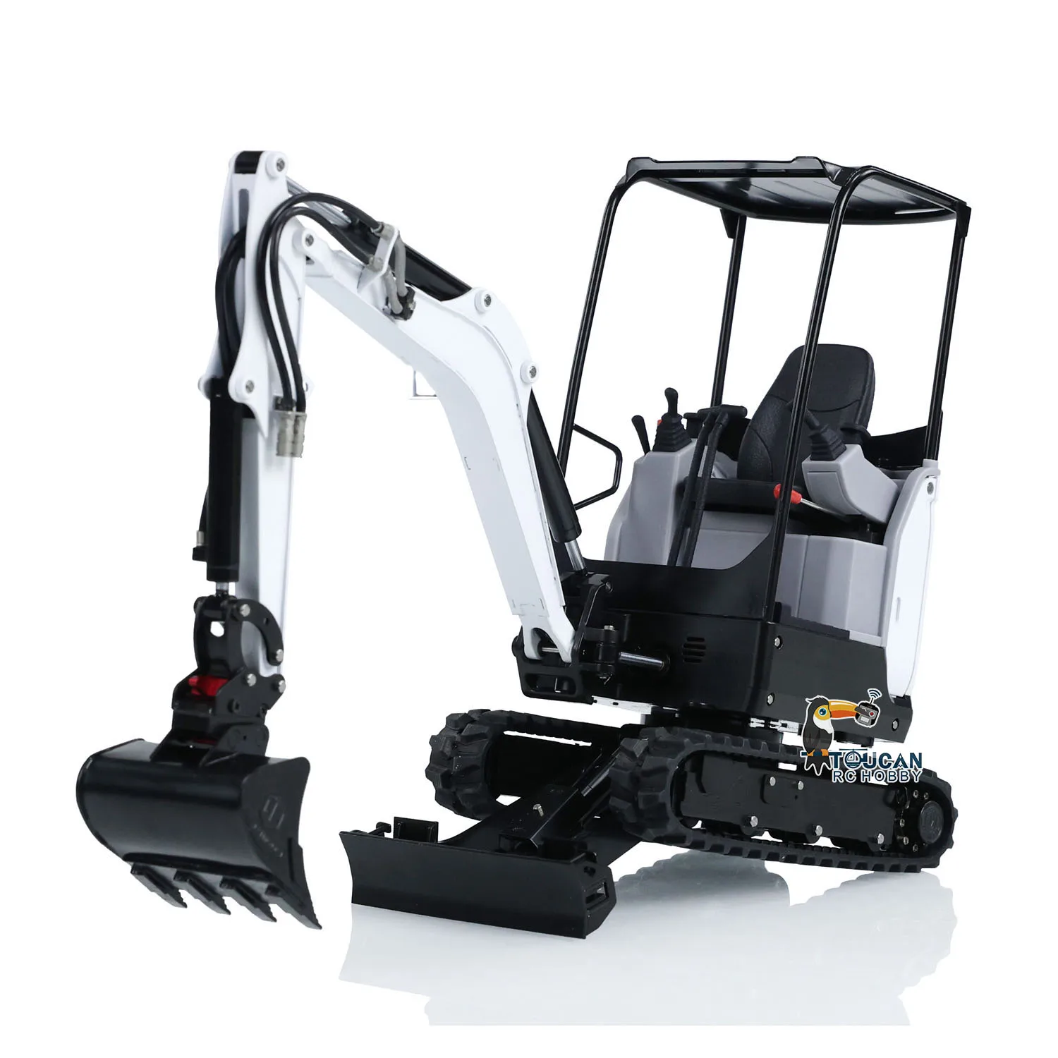 Brinquedos escavador jxmodel 1/14 mini rtr rc escavadeira JX-E20 modelo de máquinas hidráulicas controle rádio rastreado carro caminhão construção