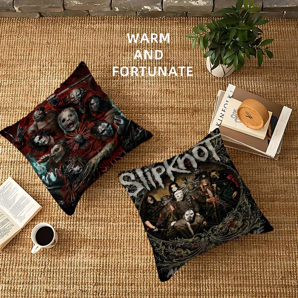 Band Rap Music S-Slipknot Cushion Cover Decorative Pillow Sofa Home Decor case pillow cases