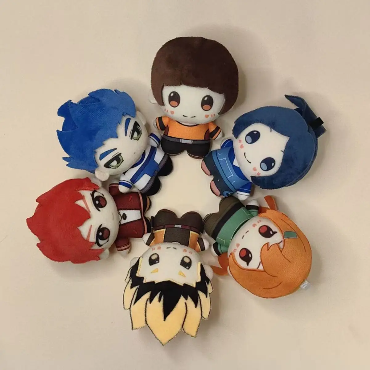 Anime ripiene 10 cm Dragon Fighter Lan Tianhua corpo stampato bambola in cotone zaino ciondolo portachiavi ornamento o regalo del festival