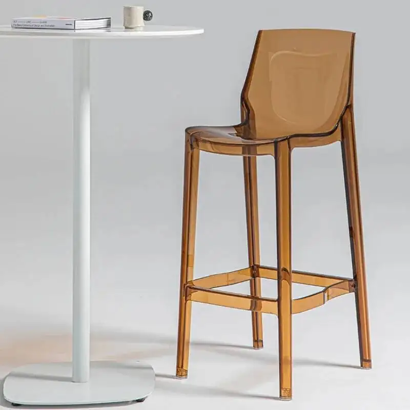 

Dining Feature Plastic Chairs Balcony Nordic Gaming Banquet Minimalist Clear Dining Chairs Designer High Silla Home Furniture QQ