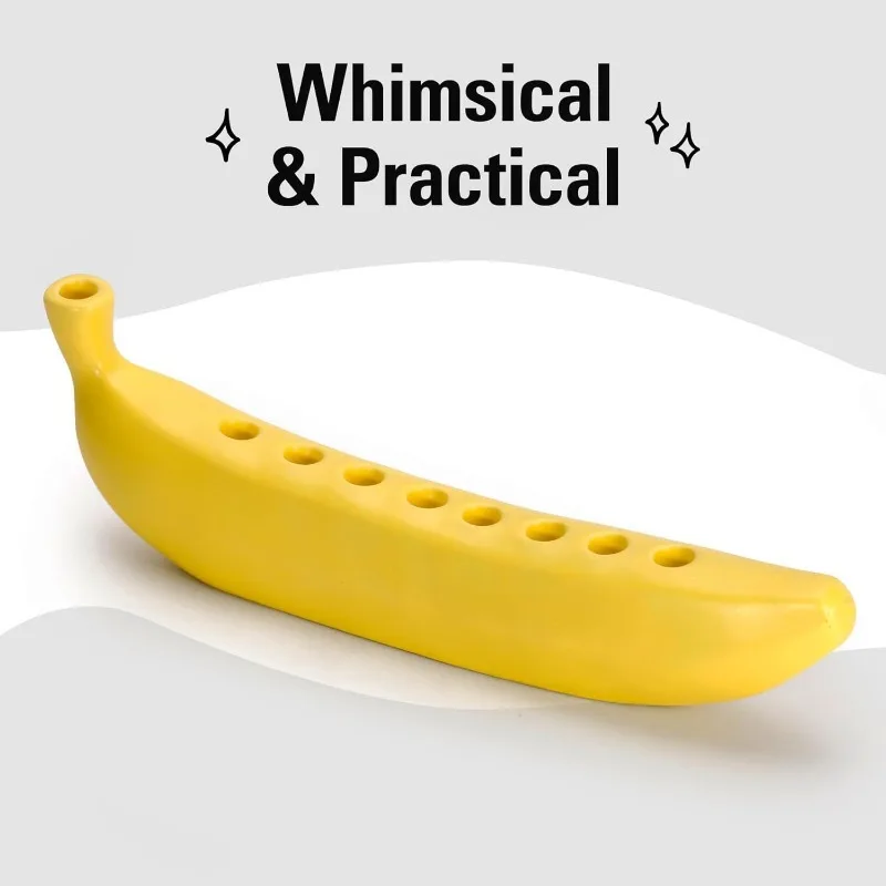 1 piece plastic material creative novelty new portable banana style candelabrum party decoration candle stand