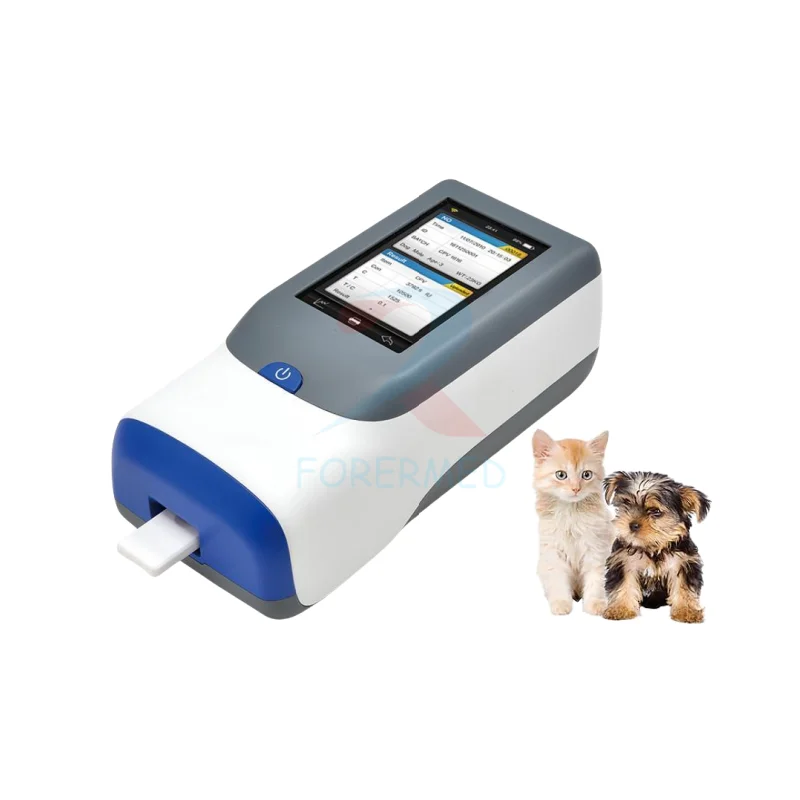 

Good Price Veterinary Dry Fluorescence Immunoassay Analyzer Rapid Diagnostic Test Card Fluorescent Reader For Animals