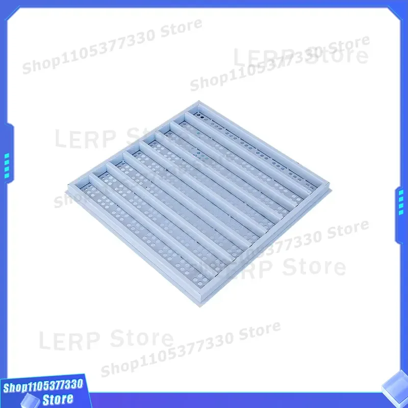600x600mm Raised Glass Floor Panel Mirror Surface for Data Center Observation Access Tile Heavy Duty Tempered Glass Square