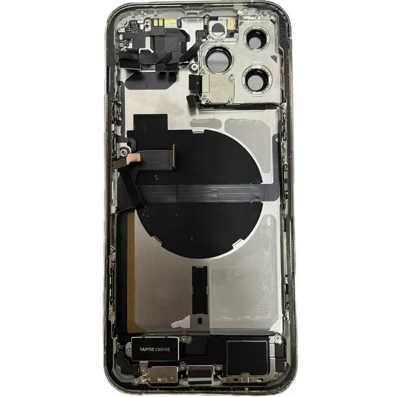 Back Housing For iPhone 13 Pro Max/13 Mini Battery Rear Cover, Middle Frame Replacement, Rear Door with Full Assembly SIM Tray