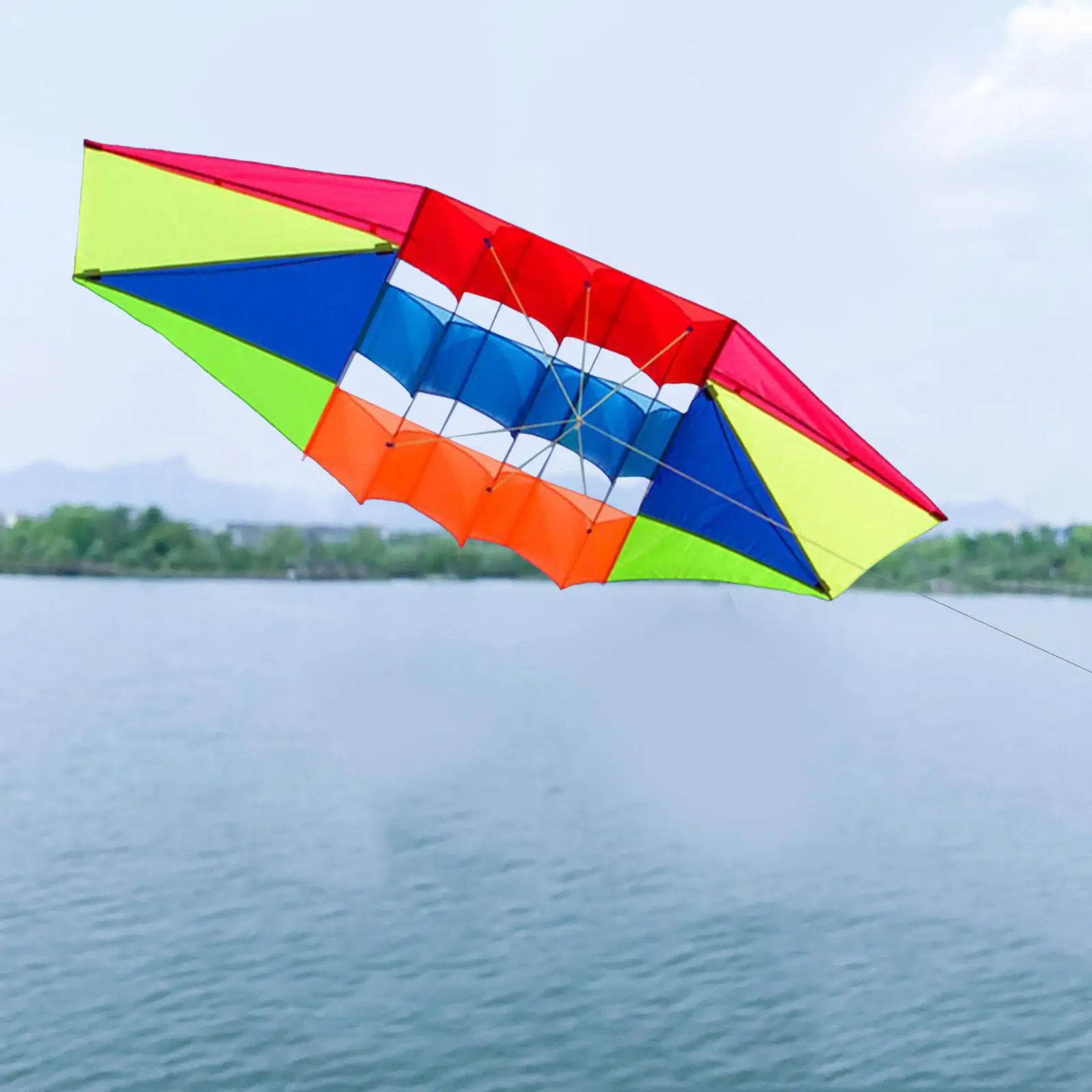 Grand cerf-volant de sports de plein air pour adultes, jeu de parachute, facile à voler, cerf-volant de surf