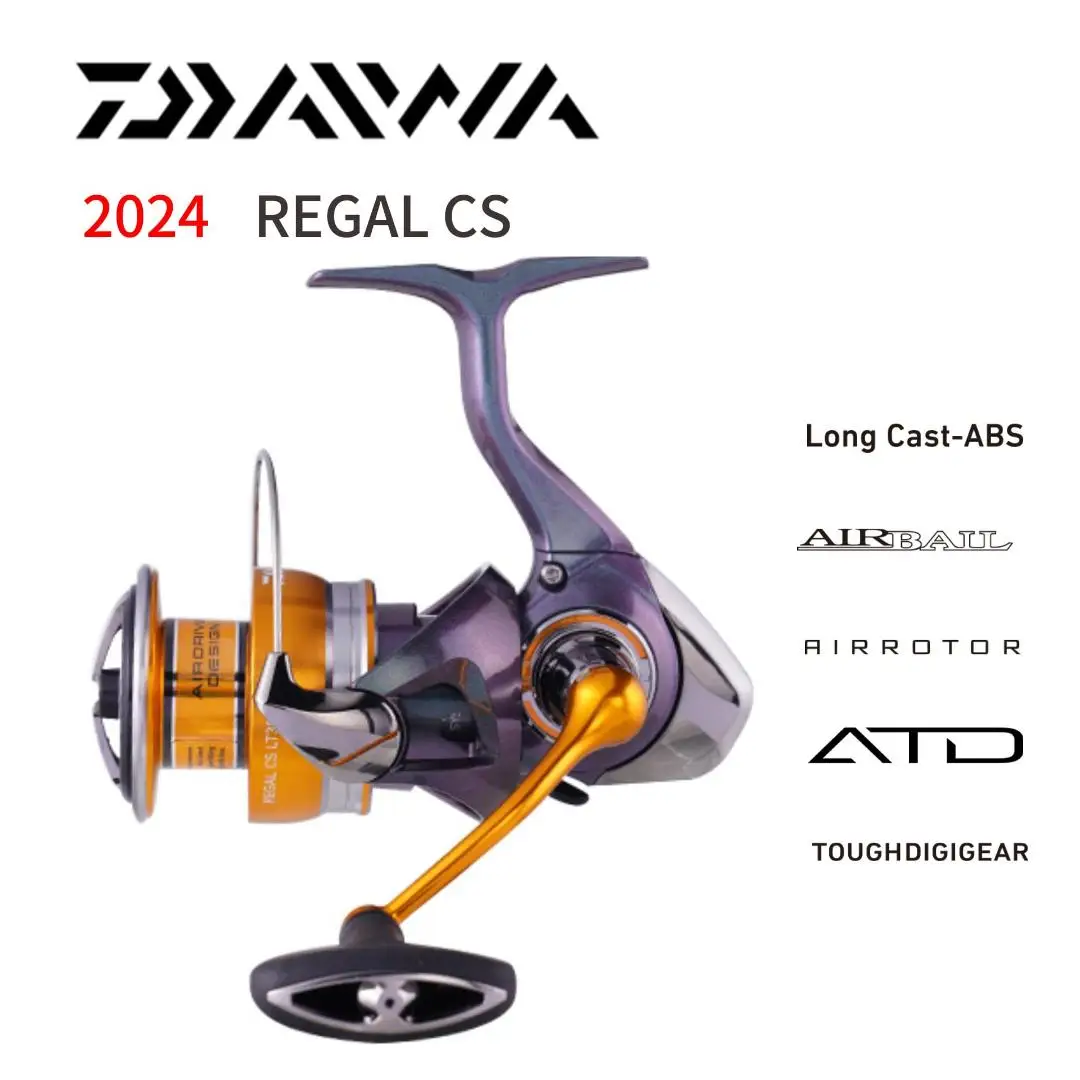 2024 Daiwa REGAL CS LT 1000S 2000S 2500 2500-XH 2500S 2500S-XH 3000D-C 3000S-CXH 4000D-CXH Spining Fishing Reel