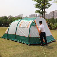 Factory wholesale 5-8 10 Waterproof Persons Family Camping Travelling Hiking Automatic Inflatable Tunnel Outdoor Air Tents