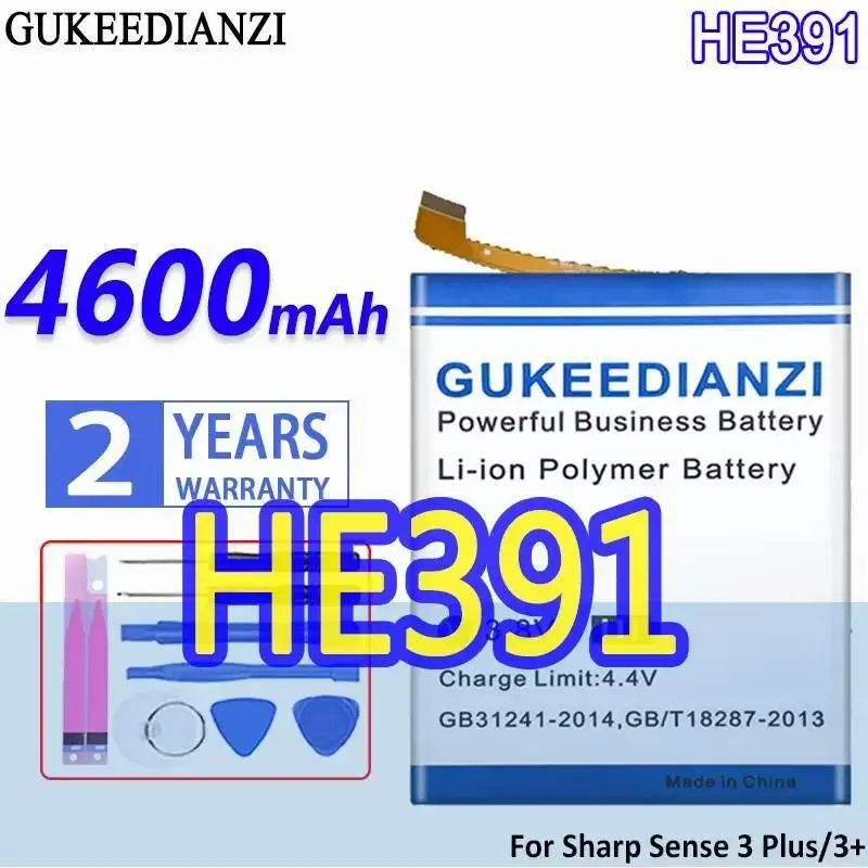 

Для Sharp Sense 3 Plus 3 + Sense3 3 Plus 4600 мАч экологически чистый аккумулятор для мобильного телефона высокая эффективность HE391