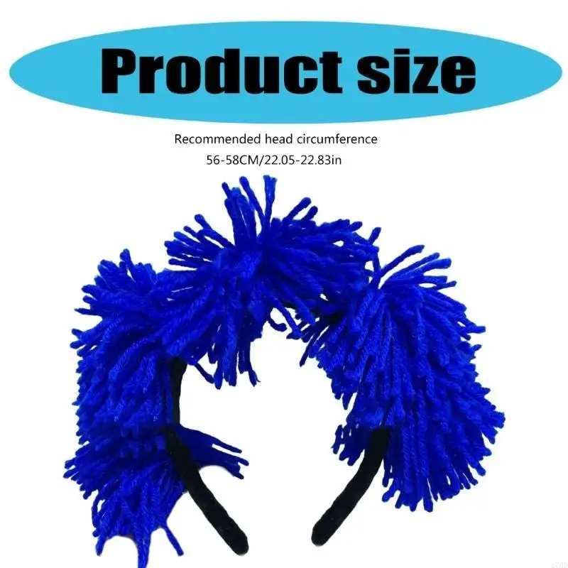 Tiệc họp mặt Mũ Puff Pompoms Băng đô Ngày 4 tháng 7 Lễ hội âm nhạc Hairhoop Bữa tiệc yêu nước Hairhoop Mọi lứa tuổi