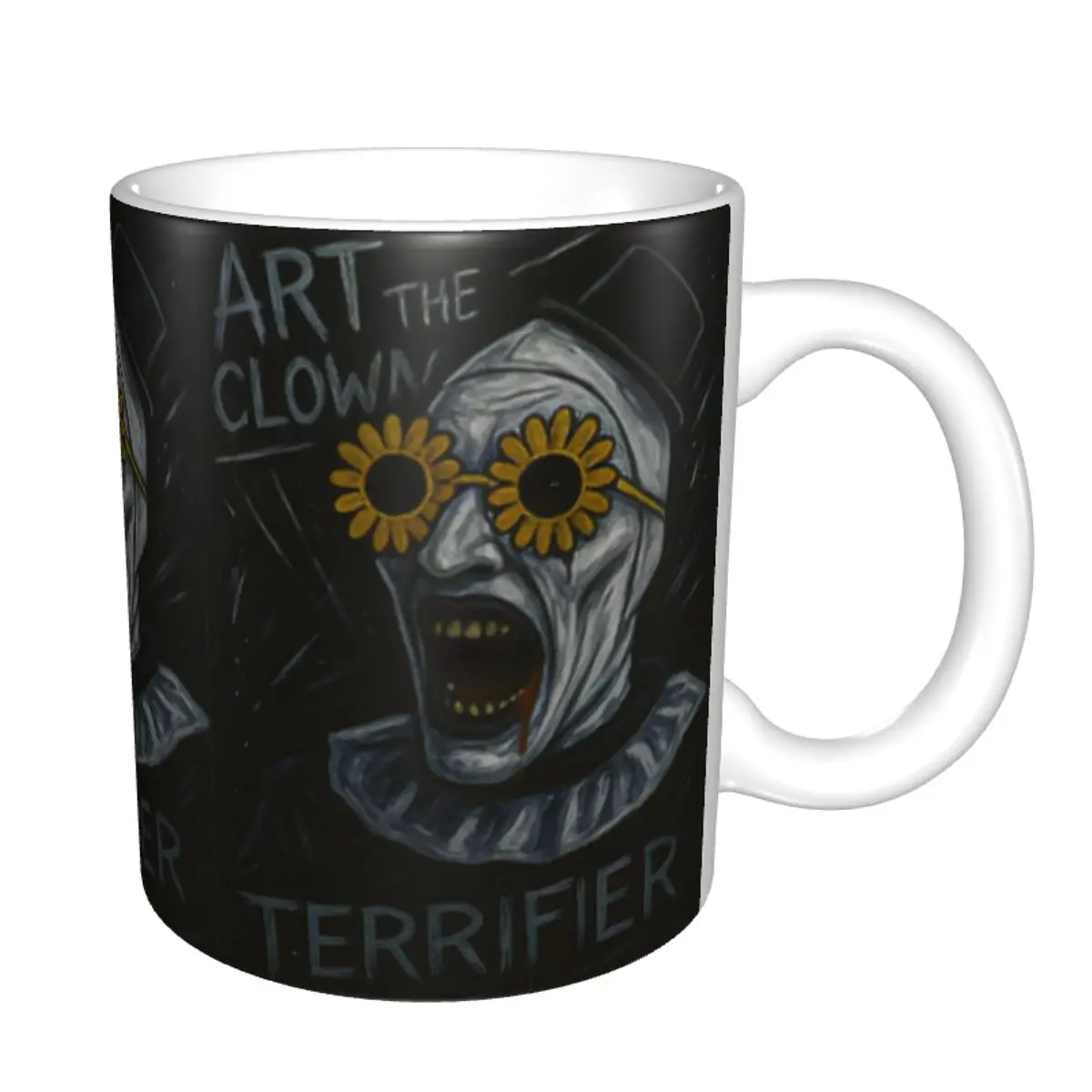 Personalized T-Terrifiers Horror Movie Coffee Mug DIY Ceramic Tea Milk Cups