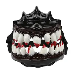 Halloween Dog Muzzle Spooky Prop Large Teeth Dog Muzzle Spooky Prop Halloween Dog Costume Hilarious Dog Muzzle Anti-Bite