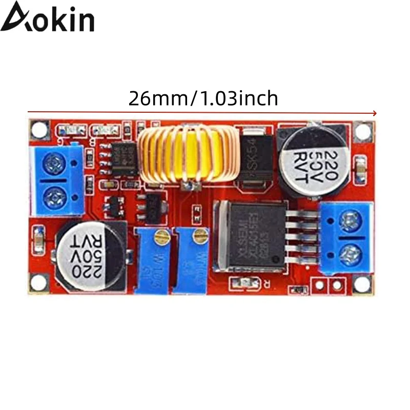 5pcs Lithium Battery Charger Module Board 5A DC naar DC CC CV LED Driver Step Down Buck Converter Board Constant Current Voltag