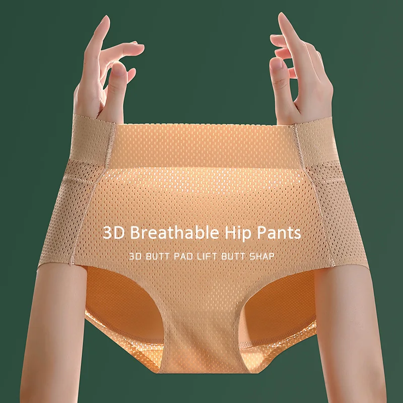 Butt Lifter Shaper fałszywy tyłek pośladki podkładki na biodra niewidoczne majtki kontrolne odchudzanie damska bielizna wyściełane majtki Push Up Shapewear — zdjęcie 3